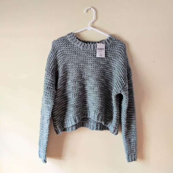 Forever 21 Sweaters - Cropped Knit Sweater